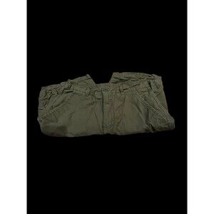 NIKE (the athletic dept) MEN'S OR YOUNG MEN'S OLIVE GREEN CARGO SHORT, SIZE 30